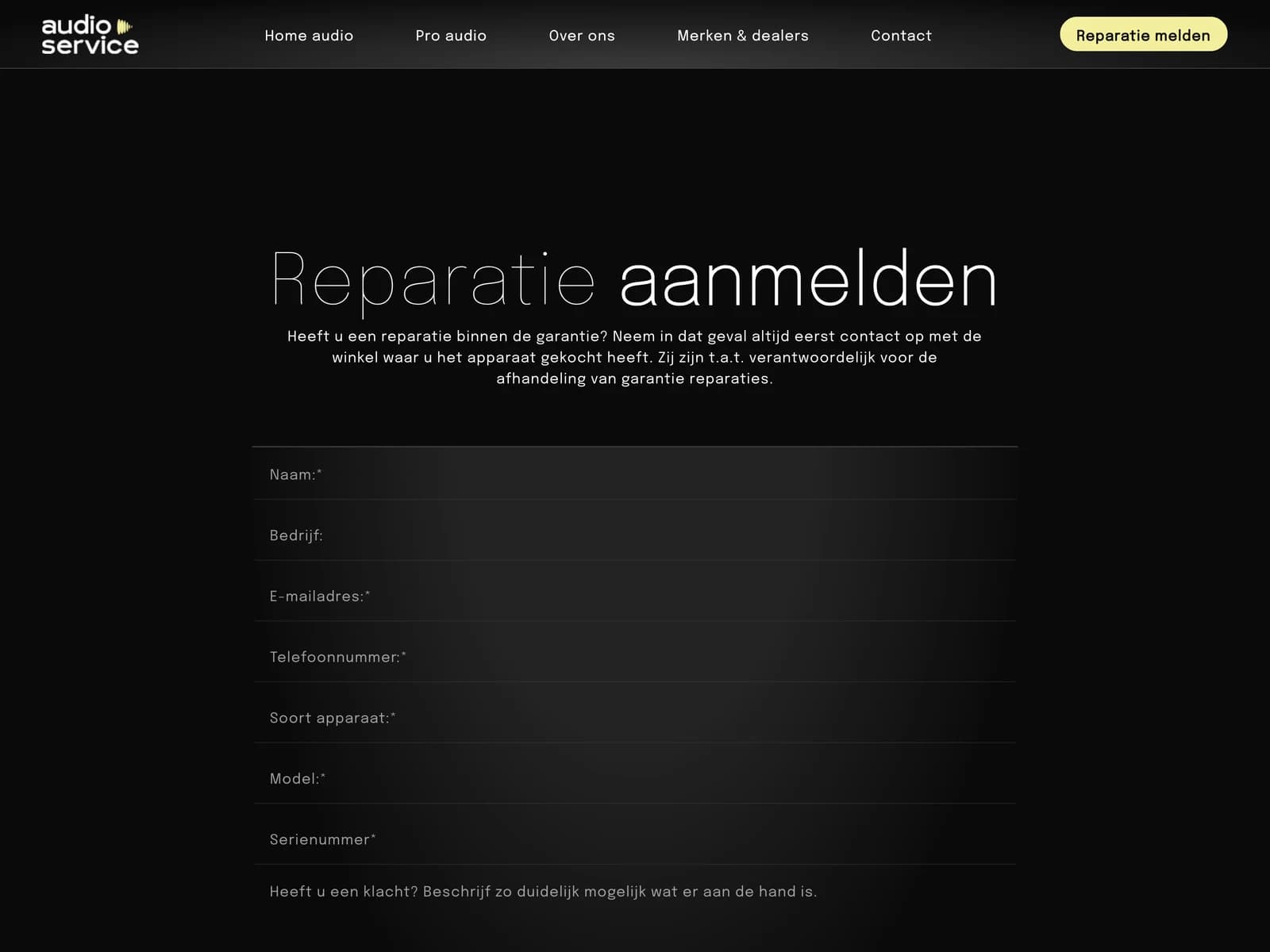 Audio Service, beeld 6