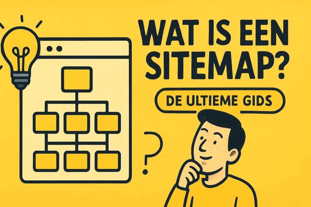 Wat is een sitemap en waarom heb je er een nodig